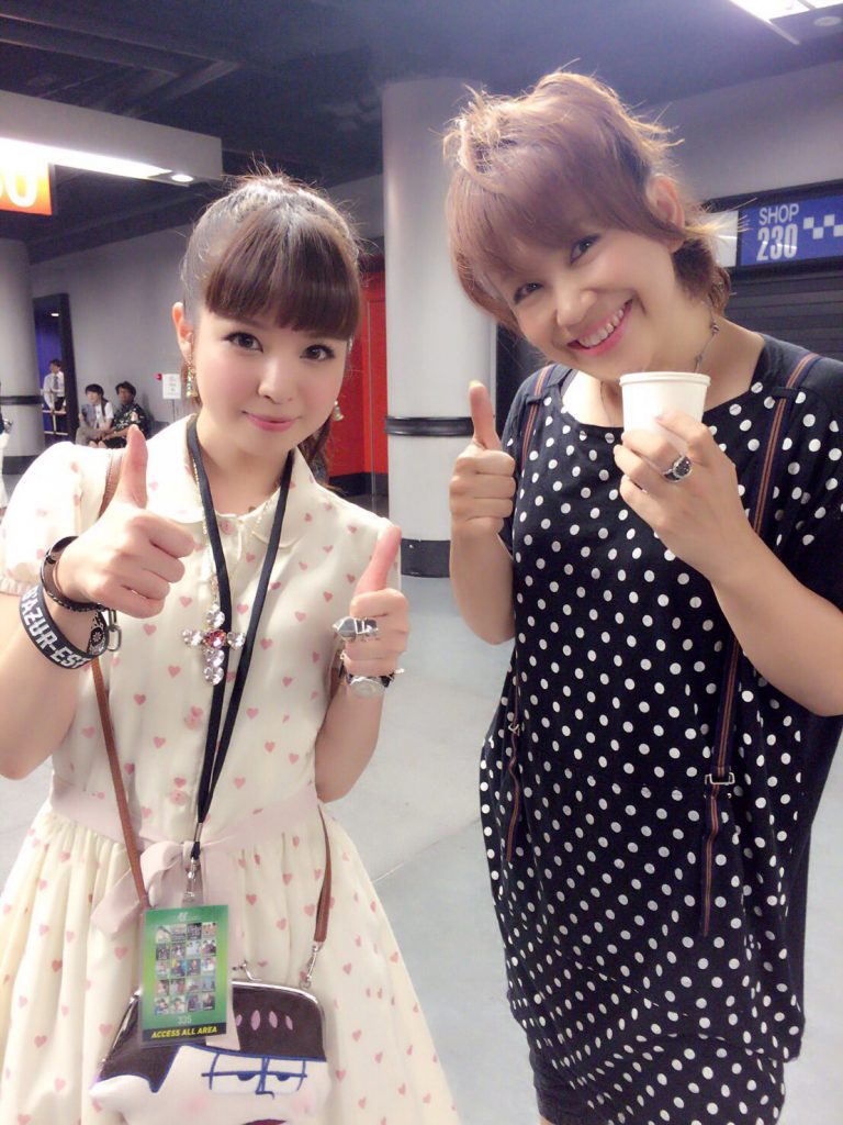 2016/8/26 アニサマ「松本梨香さんと☆ものすごくパワフルなパフォーマンス！！そしてとても気さくな方で、舞台裏でもずっとみんなの笑いが絶えませんでした」